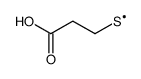 2-carboxy-ethylsulfanyl结构式