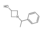 1-(1-phenylethyl)azetidin-3-ol结构式