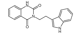 3-(2-(1H-indol-3-yl)ethyl)-quinazolin-2,4(1H,3H)-dione Structure