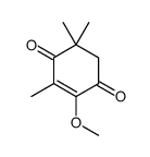 2-methoxy-3,5,5-trimethylcyclohex-2-ene-1,4-dione Structure