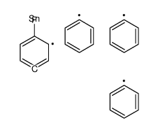 (4-fluorophenyl)-triphenylstannane结构式