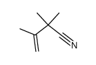 2,2,3-trimethyl-3-butenenitrile结构式