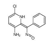6-chloro-2-[nitroso(phenyl)methylidene]-1H-pyridin-3-amine结构式