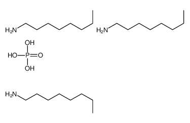octan-1-amine,phosphoric acid结构式