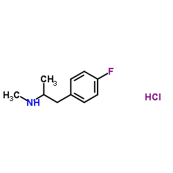 4-Fluoromethamphetamine (hydrochloride) Structure