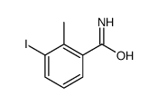 3-Iodo-2-methylbenzamide结构式