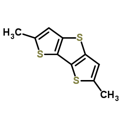 2,6-Dimethylbisthieno[3,2-b:2',3'-d]thiophene Structure