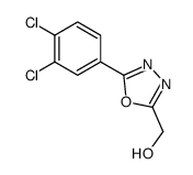 [5-(3,4-dichlorophenyl)-1,3,4-oxadiazol-2-yl]methanol Structure