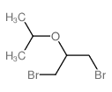 1,3-dibromo-2-propan-2-yloxy-propane结构式