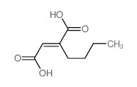 2-Butenedioicacid, 2-butyl-, (2E)- picture