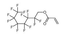 2,2,3,3,4,4,5,5,6,6,7,7,7-tridecafluoroheptyl acrylate Structure