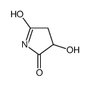 3-hydroxypyrrolidine-2,5-dione Structure