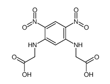 N-2,4-dinitrophenyl (bis)glycine结构式
