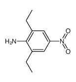 2,6-diethyl-4-nitrobenzenamine structure