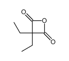 3,3-diethyloxetane-2,4-dione结构式