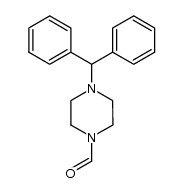 1-Benzhydryl-4-formylpiperazine结构式