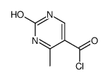 5-Pyrimidinecarbonyl chloride, 1,2-dihydro-4-methyl-2-oxo- (9CI)结构式