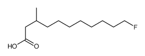11-fluoro-3-methylundecanoic acid Structure