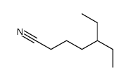5-ethylheptanenitrile Structure