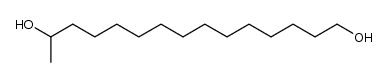 pentadecane-1,14-diol Structure