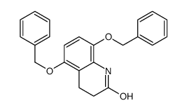 5,8-bis(phenylmethoxy)-3,4-dihydro-1H-quinolin-2-one Structure
