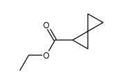 ethyl spiropentanecarboxylate结构式