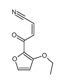 4-(3-ethoxyfuran-2-yl)-4-oxobut-2-enenitrile Structure