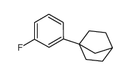 4-(3-fluorophenyl)bicyclo[2.2.1]heptane结构式