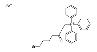 (6-bromo-2-oxohexyl)-triphenylphosphanium,bromide Structure