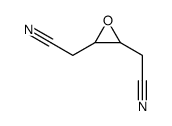 2-[3-(cyanomethyl)oxiran-2-yl]acetonitrile Structure