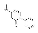4-(methylamino)-1-phenylpyridin-2-one Structure