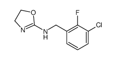 N-[(3-chloro-2-fluorophenyl)methyl]-4,5-dihydro-1,3-oxazol-2-amine结构式