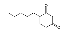 4-pentyl-1,3-cyclohexanedione结构式