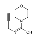 4-Morpholinecarboxamide,N-2-propynyl-(9CI)结构式