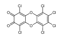 1,2-perchloroxanthrenequinone Structure