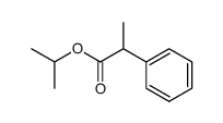 isopropyl 2‐phenylpropanoate结构式