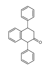 1,4-diphenyl-2-tetralone Structure