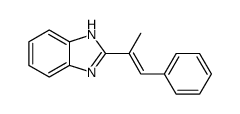 2-(α-methylstyryl)benzimidazole Structure