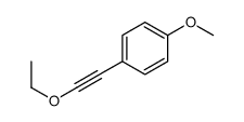 1-(2-ethoxyethynyl)-4-methoxybenzene结构式