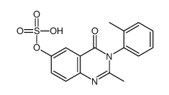 Methaqualone 6-Sulfate Structure