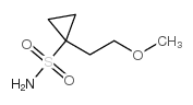 Cyclopropanesulfonamide, 1-(2-methoxyethyl)- (9CI) picture