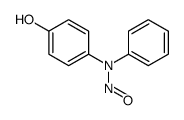 N-(4-hydroxyphenyl)-N-phenylnitrous amide结构式