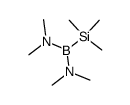 Trimethylsilyl-bis-dimethylamino-boran Structure