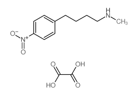 N-methyl-4-(4-nitrophenyl)butan-1-amine; oxalic acid结构式