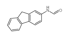 Formamide,N-9H-fluoren-2-yl- Structure
