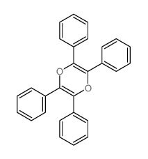1,4-Dioxin,2,3,5,6-tetraphenyl- structure