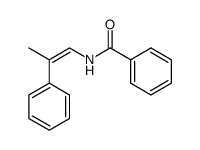 (Z)-N-(2-phenylprop-1-en-1-yl)benzamide Structure