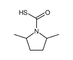 1-Pyrrolidinecarbothioicacid,2,5-dimethyl-(9CI)结构式