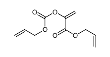 allyl-alpha-allyloxycarbonyloxyacrylate Structure