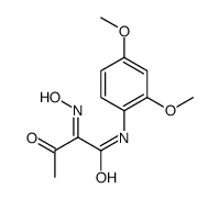 N-(2,4-DIMETHOXY-PHENYL)-2-HYDROXYIMINO-3-OXO-BUTYRAMIDE结构式